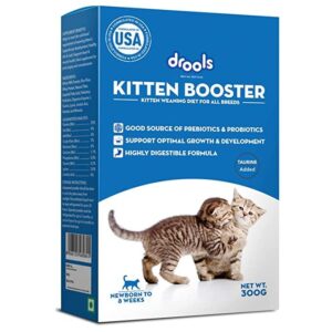drools kitten booster for new born