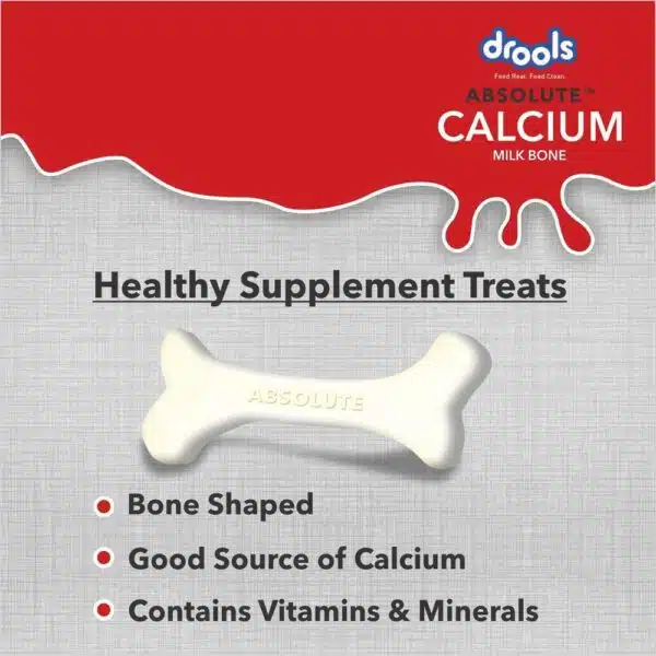drools calcium bone