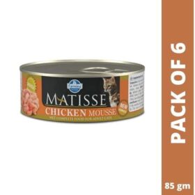 N&D Matisse Mousse Chicken Adult Wet Food For Cat – 85gm pack of 6