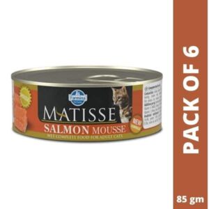 N&D Matisse Mousse Salmon Adult Wet Food For Cat - 85gm (Pack of 6)