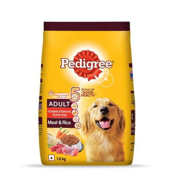 Pedigree Meat & Rice Adult dog dry food