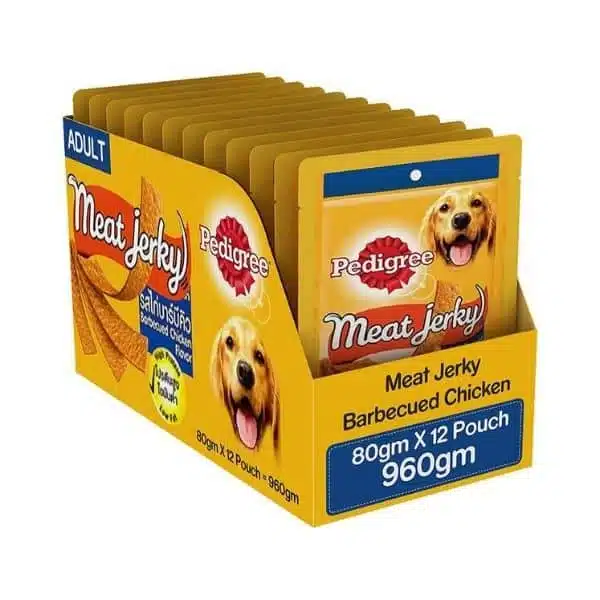 PEDIGREE® Meat Jerky Adult Dog Treat , Barbecued Chicken