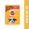 Pedigree Gravy Puppy Chicken and Liver Chunks Flavor with Veg