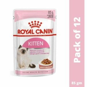 Royal Canin Kitten Gravy Salsa Instinctive – 85gm ( Pack Of 12 )