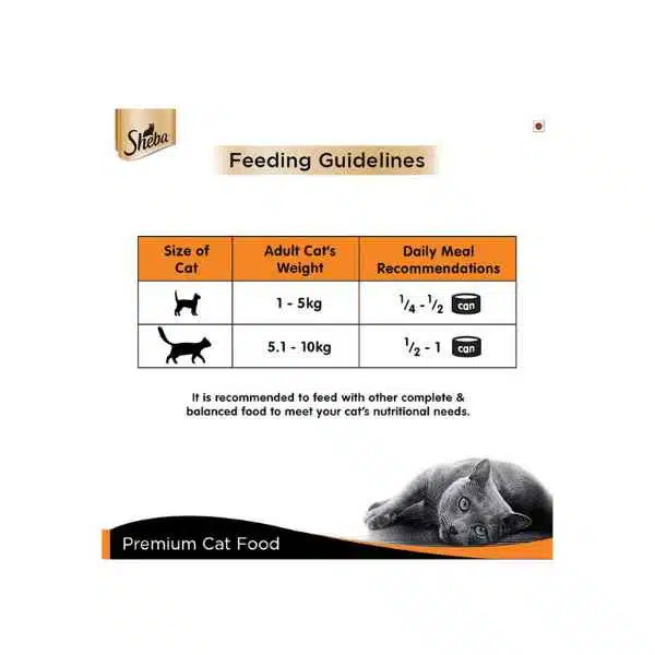 Sheba Cat Food Deluxe Gravy Can - 85 gms (2)