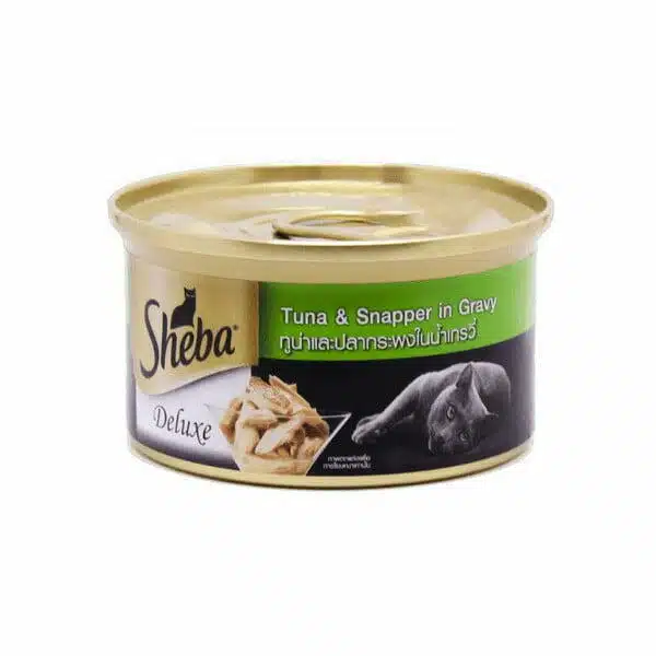 Sheba Cat Food Deluxe Gravy Can - 85 gms