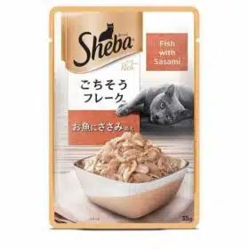 Sheba Cat Food Gravy Fish with Saasi