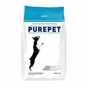 Purpet chicken & vegetable Adult dog dry food