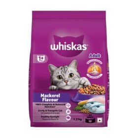 Whiskas Mackerel Flavour Adult Cat Dry Food