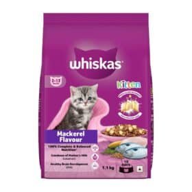 Whiskas Mackerel Flavour Dry Food for Mother and Baby Cat