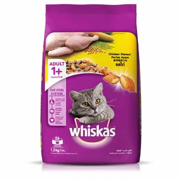 Whiskas Chicken Flavour Cat Adult Dry Food