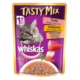 Whiskas Tuna with Kanikama And Carrot in Gravy Tasty Mix Adult Cat Wet Food
