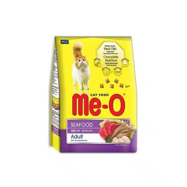 meo seafood adult dry cat food