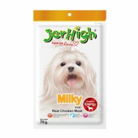 JerHigh Milky dog treat with real chicken