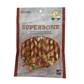 Superbone Chicken Stick Dog Treat 9 in 1 (BBQ, Pack of 4)