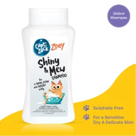 Captzack Zoey - Shiny & Mew Shampoo for Cat