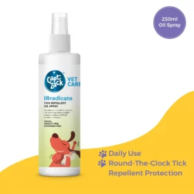 Captzack IRradicate Tick Repellent Oil Spray