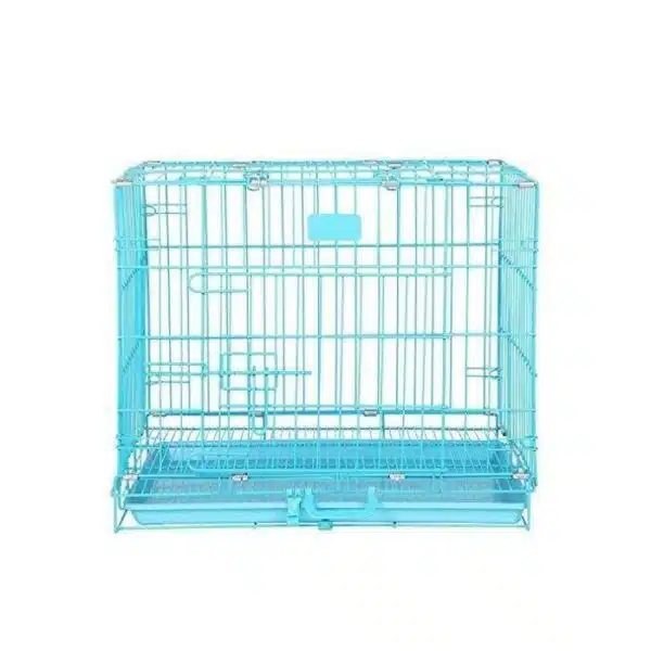 WPZ Easy to Move with Removable Tray Iron Cage/Crate/Kennel for Dog