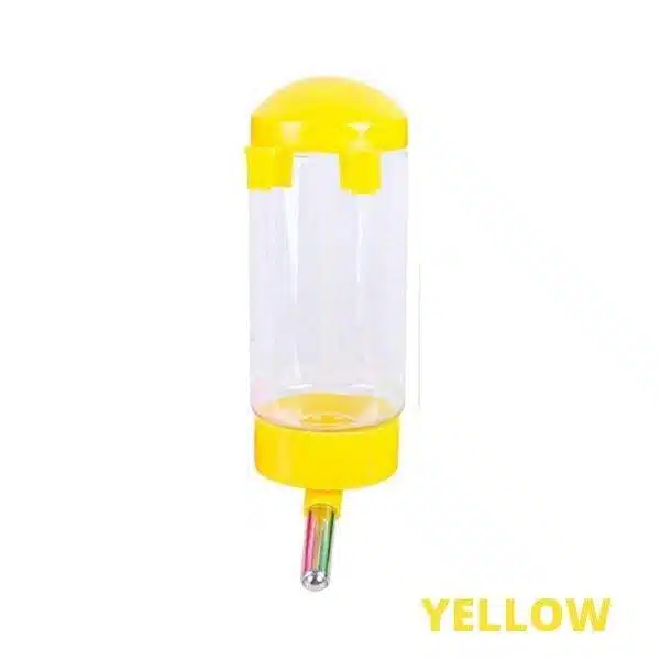 Generic Pet Drinking Water Bottle Yellow 500ml
