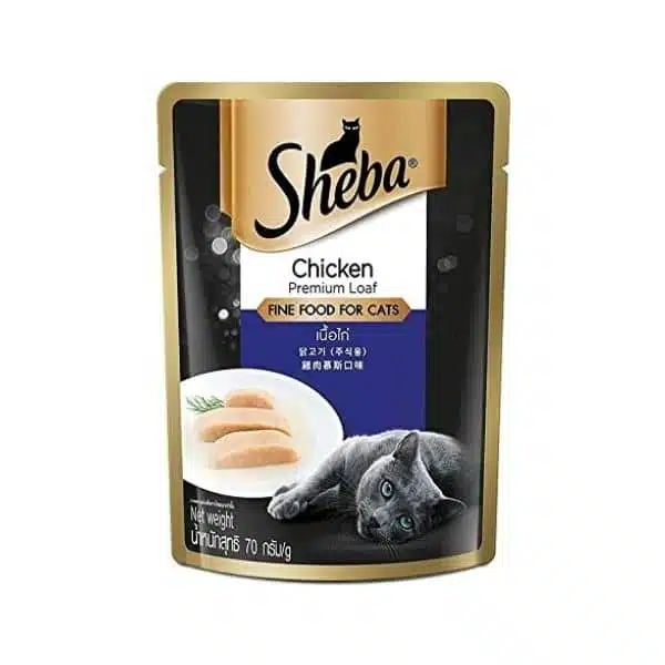 Sheba Rich Chicken Premium Loaf Adult Wet Cat Food