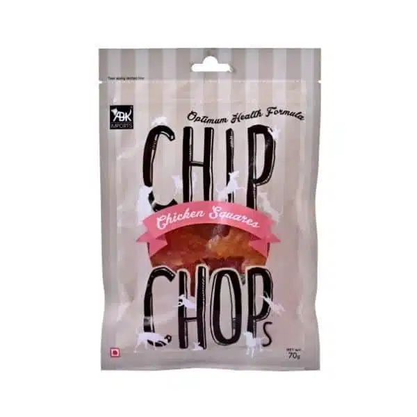 Buy Chip Chops Dog Treat | Chicken Squares | Pack of 4