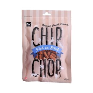 Chip Chops Dog Treats | Chip Chops Fish on Stick | Pack of 4