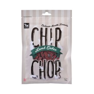 Buy Chip Chops Dog Treats | Lamb Cubes | Pack of 4
