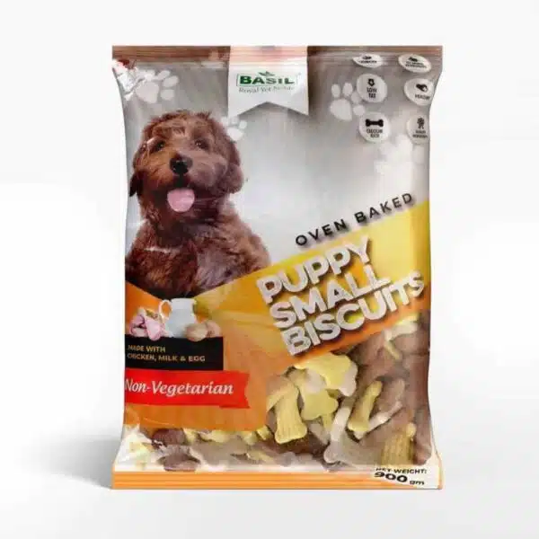 Basil Non-veg Bone Biscuits for Puppy 900g