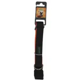 Basil Padded Collar Black for dogs