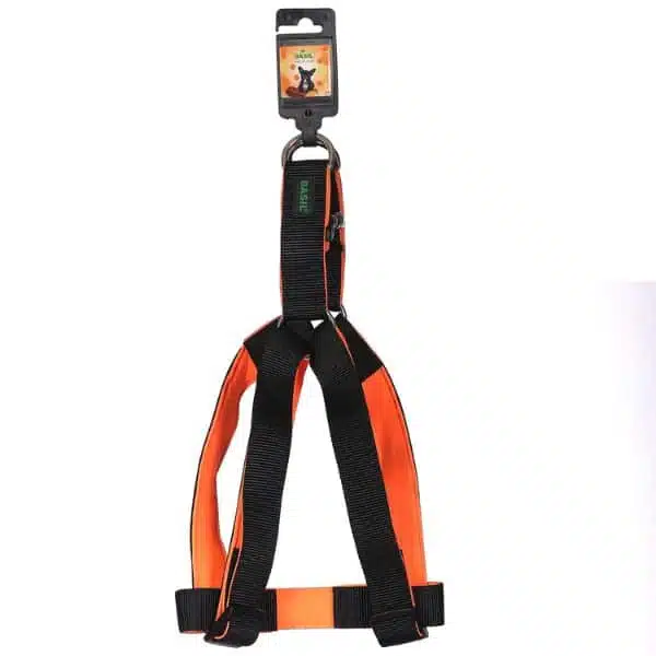 Basil Padded body Harness Black for dogs
