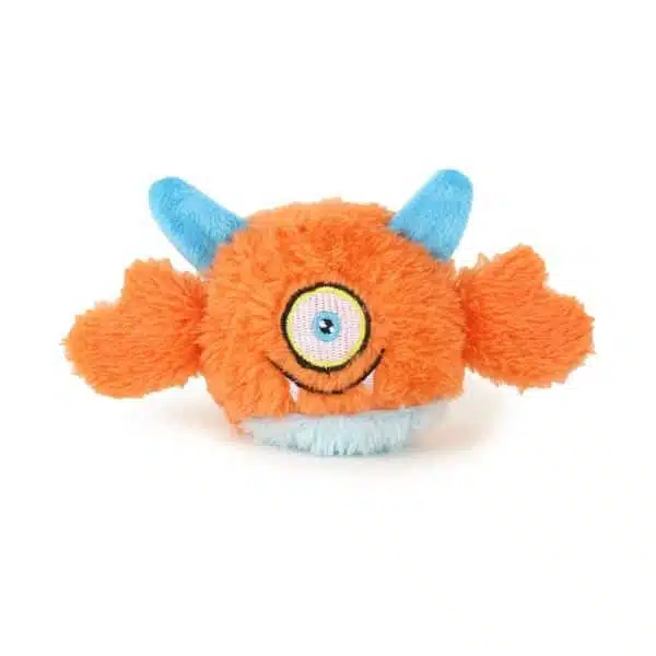 Basil Plush Monster Ball with TPR Small Squeaky Ball Inside (1)