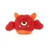 Basil Plush Monster Ball with TPR Small Squeaky Ball Inside