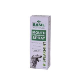 Basil Spearmint Mouth Freshening Spray for Dogs