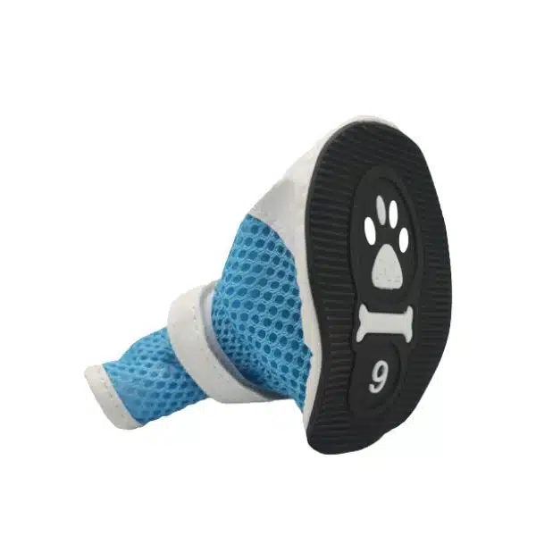 Fancy Dog Shoe Blue - Set of 4 (1)
