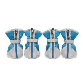 Fancy Dog Shoe Blue - Set of 4 (2)