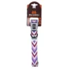 Basil Printed Padded Collar for Dogs - Purple
