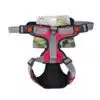 Basil Dog Fully Padded Harness with Handle - Red