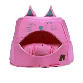 Smarty Pet Velvet Pink Cat House