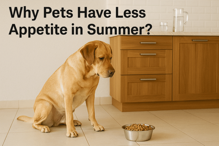 Why Pets Have Less Appetite in Summer ?