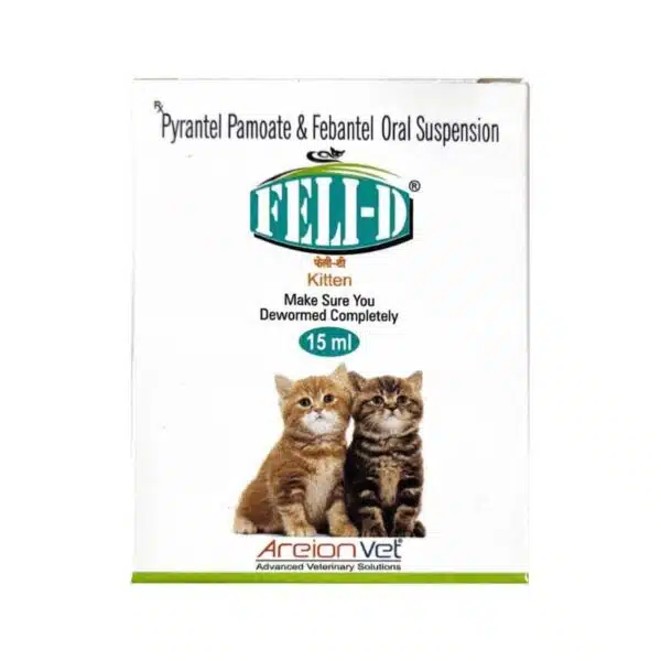 Feli D Kitten Deworming Suspension