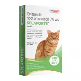 Selaforte Tick and Flea Control Spot On for Cats