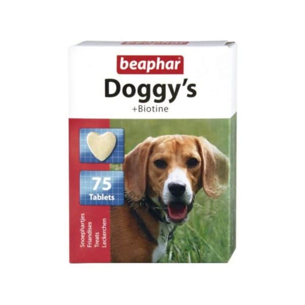 Beaphar Doggy's Biotin Supplement for Dogs 20 tabs (1)