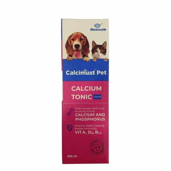 Calcimust Pet Calcuim Tonic For Dogs and Cats (1)