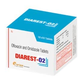 Diarest O2 Ofloxacin Ornidazole Tablet for Dogs