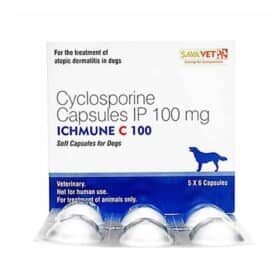 Ichmune-C Cyclosporine Tablet 100mg for Dogs