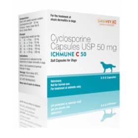 Ichmune-C Cyclosporine Tablet 50mg for Dogs