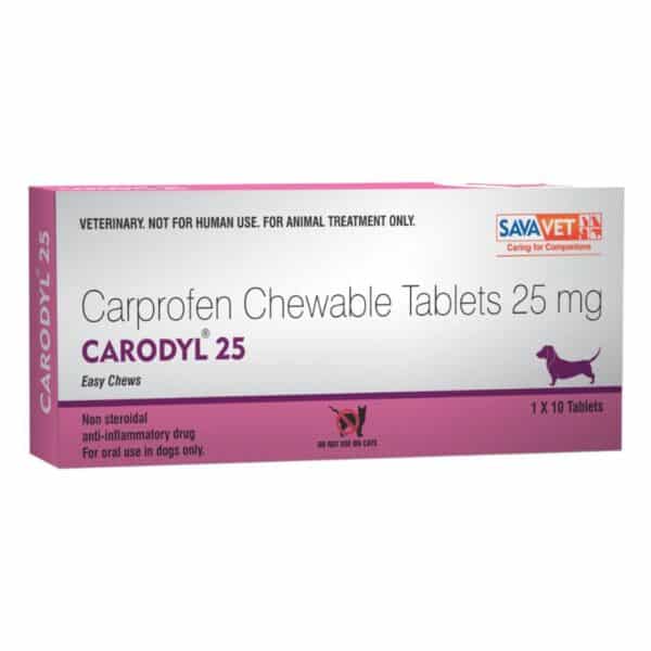 Savavet Carodyl (Carprofen) Dog 25mg Tablet