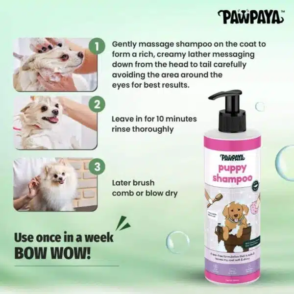 Abk Pawpaya Puppy Shampoo For Dogs