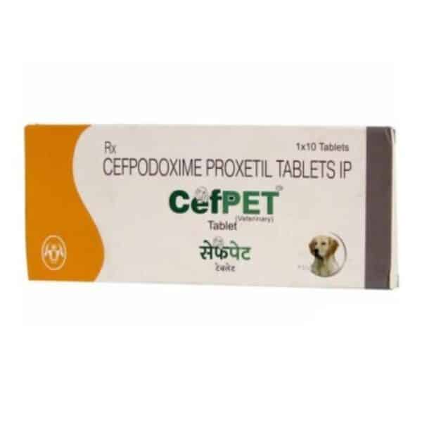 INTAS Cefpet Tablet For Dog 100 mg