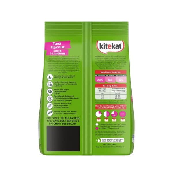 Kitekat Kitten Tuna Flavour Dry Cat Food